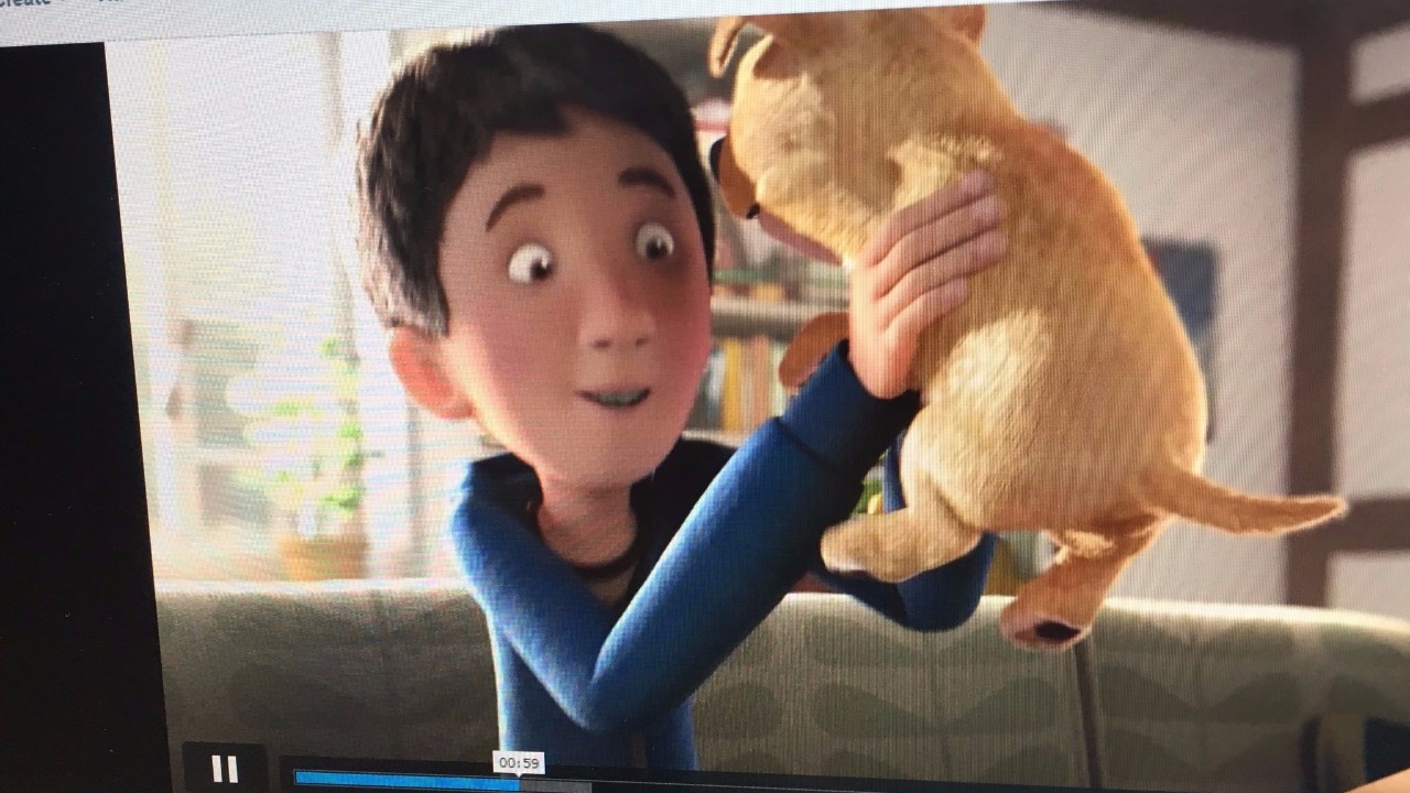 This adorable animated short film featuring a disabled puppy will give